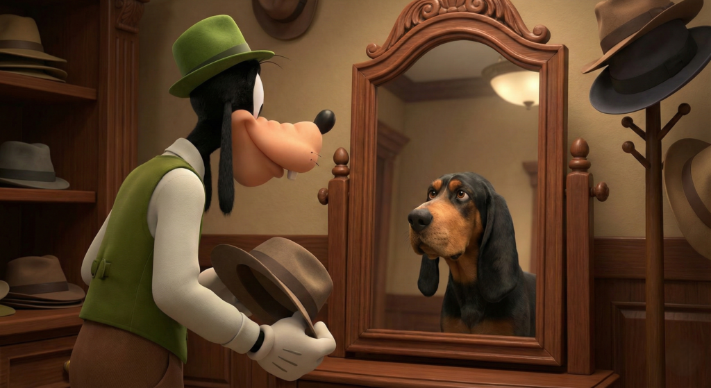 coonhound goofy