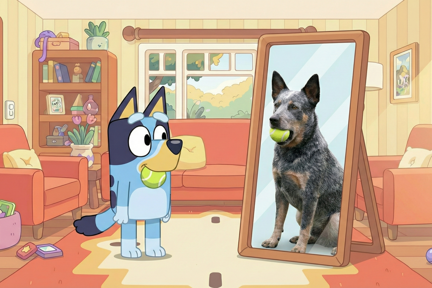 Bluey: ο σκύλος που μίλησε για την οικογένεια χωρίς να κουνήσει το δάχτυλο