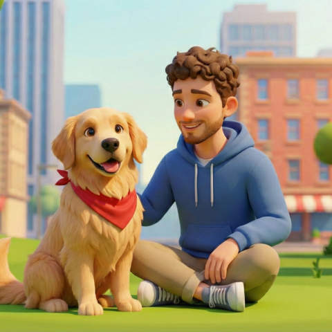 ο σκύλος μου και εγώ αγέλη