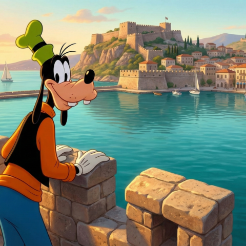 γοοφυ ψοονηοθνδ goofy coonhound