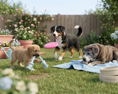 Aidi (Atlas Mountain Dog) portrait