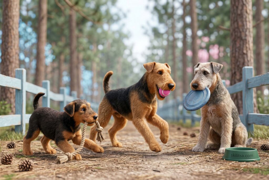 Airedale Terrier Portrait
