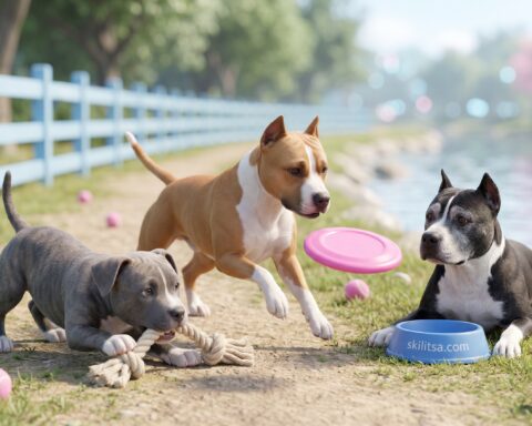 American Staffordshire Terrier portrait