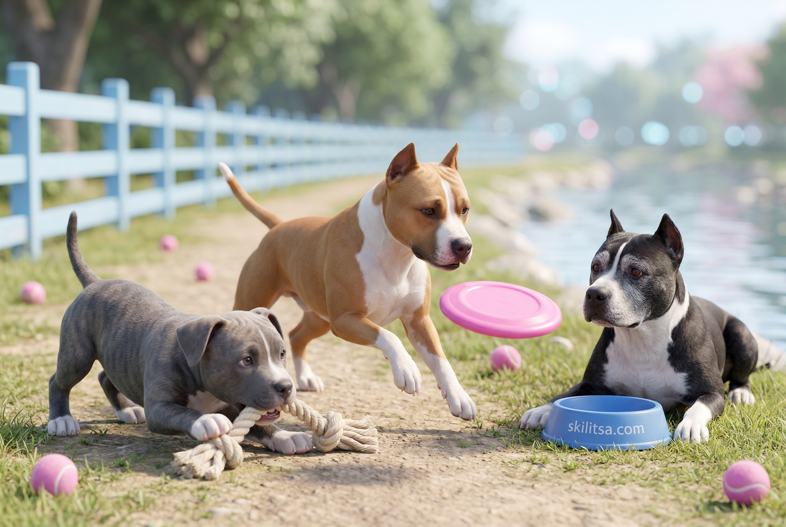 American Staffordshire Terrier Portrait