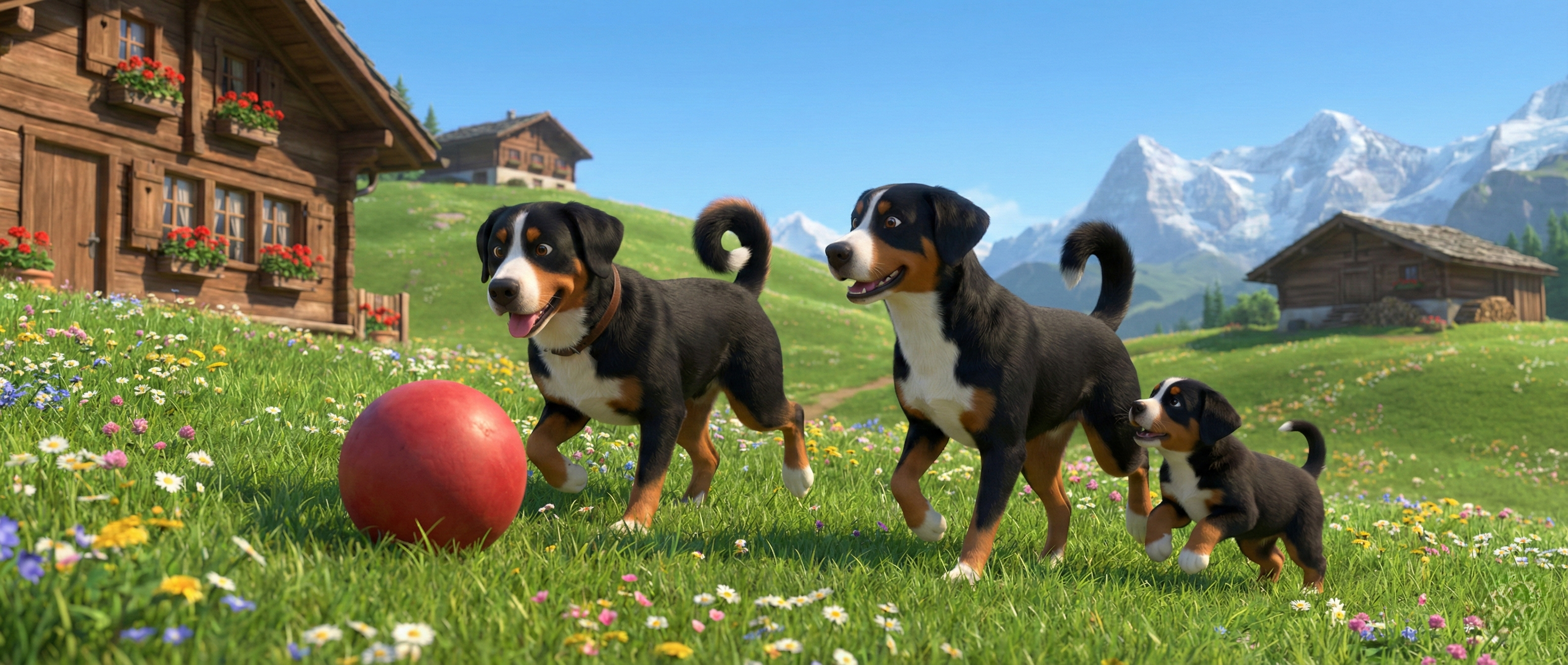 Appenzeller Sennenhund portrait