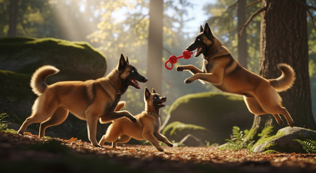 Έξυπνο, Ενεργητικό, Πιστό, Προστατευτικό, Άγρυπνο belgian_tervuren