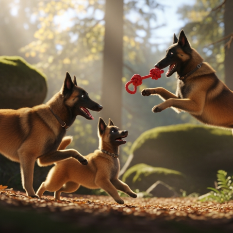 Έξυπνο, Ενεργητικό, Πιστό, Προστατευτικό, Άγρυπνο belgian_tervuren