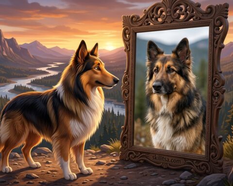 Bobbie The Wonder Dog Hero Mirror V5