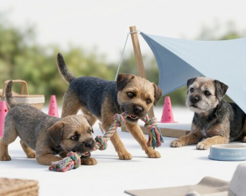 Border Terrier portrait