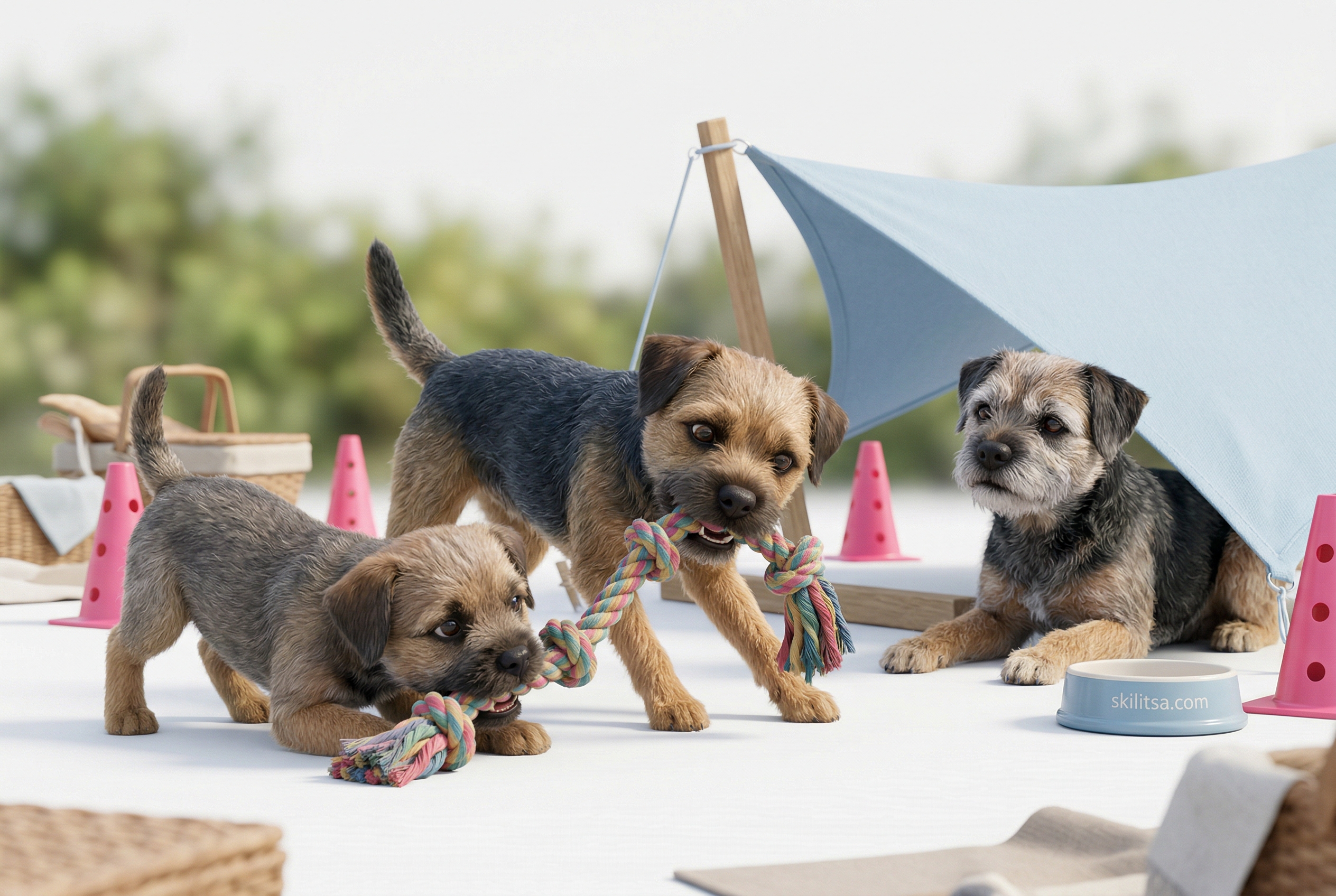 Border Terrier Portrait