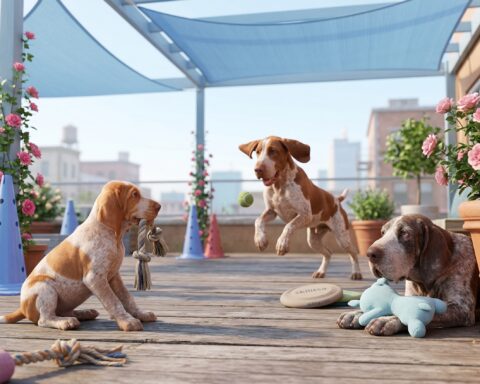 Bracco Italiano portrait