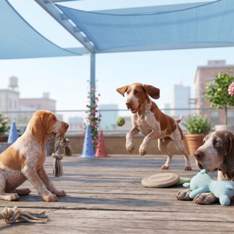 Bracco Italiano portrait