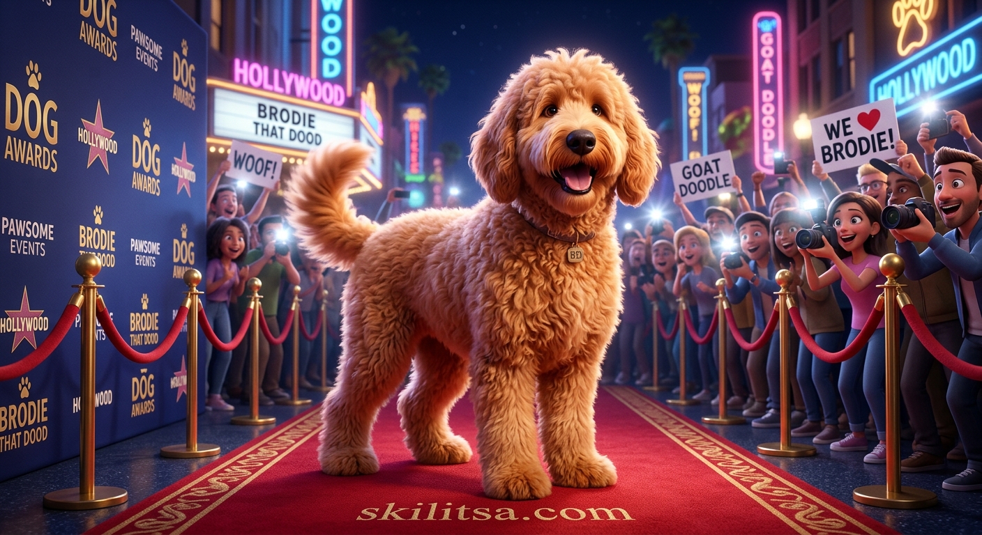 Ο Μπρόντι (Γκόλντεν Ριτρίβερ, Κανίς) Με Γυαλιά Ηλίου