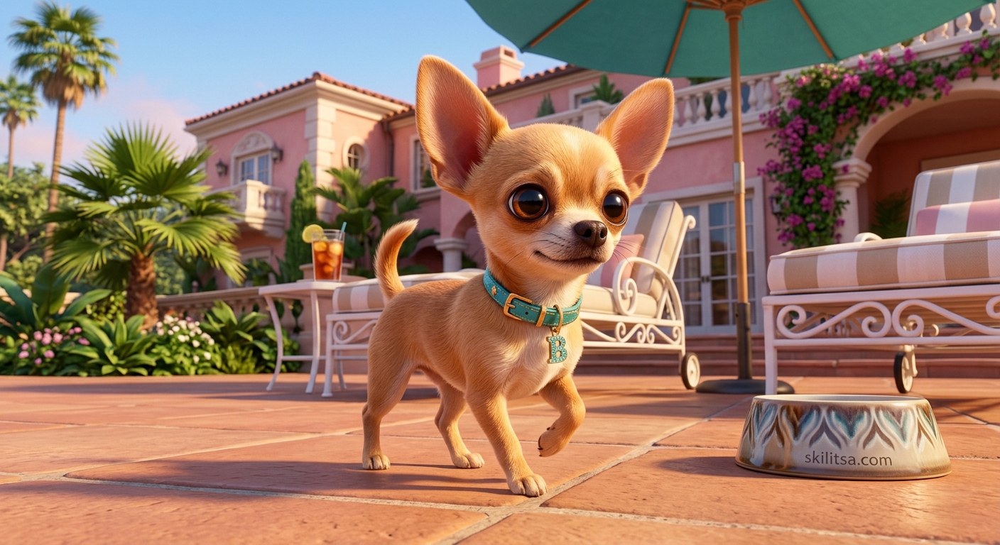 Μπρούιζερ: Το Πιο Sassy Τσιουάουα του Χόλιγουντ (Legally Blonde) 2 Ο Μπρούιζερ (Τσιουάουα) Με Το Ροζ Του Συνολάκι