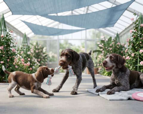 Cesky Fousek portrait