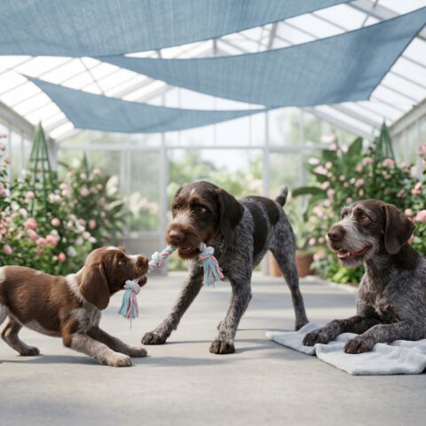 Cesky Fousek portrait