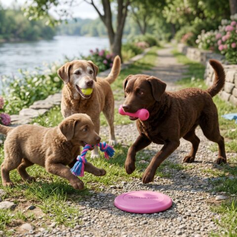 Chesapeake Bay Retriever portrait