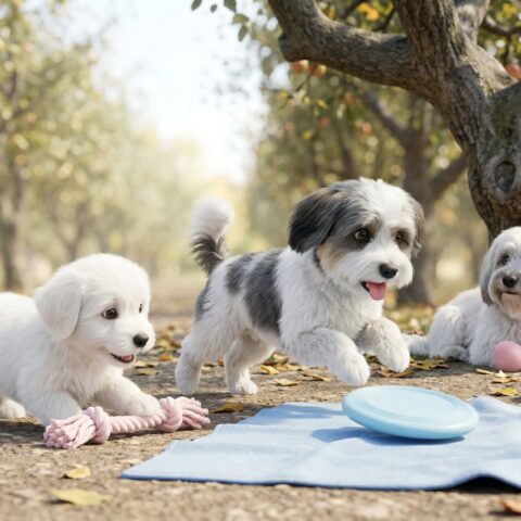 Coton de Tulear portrait