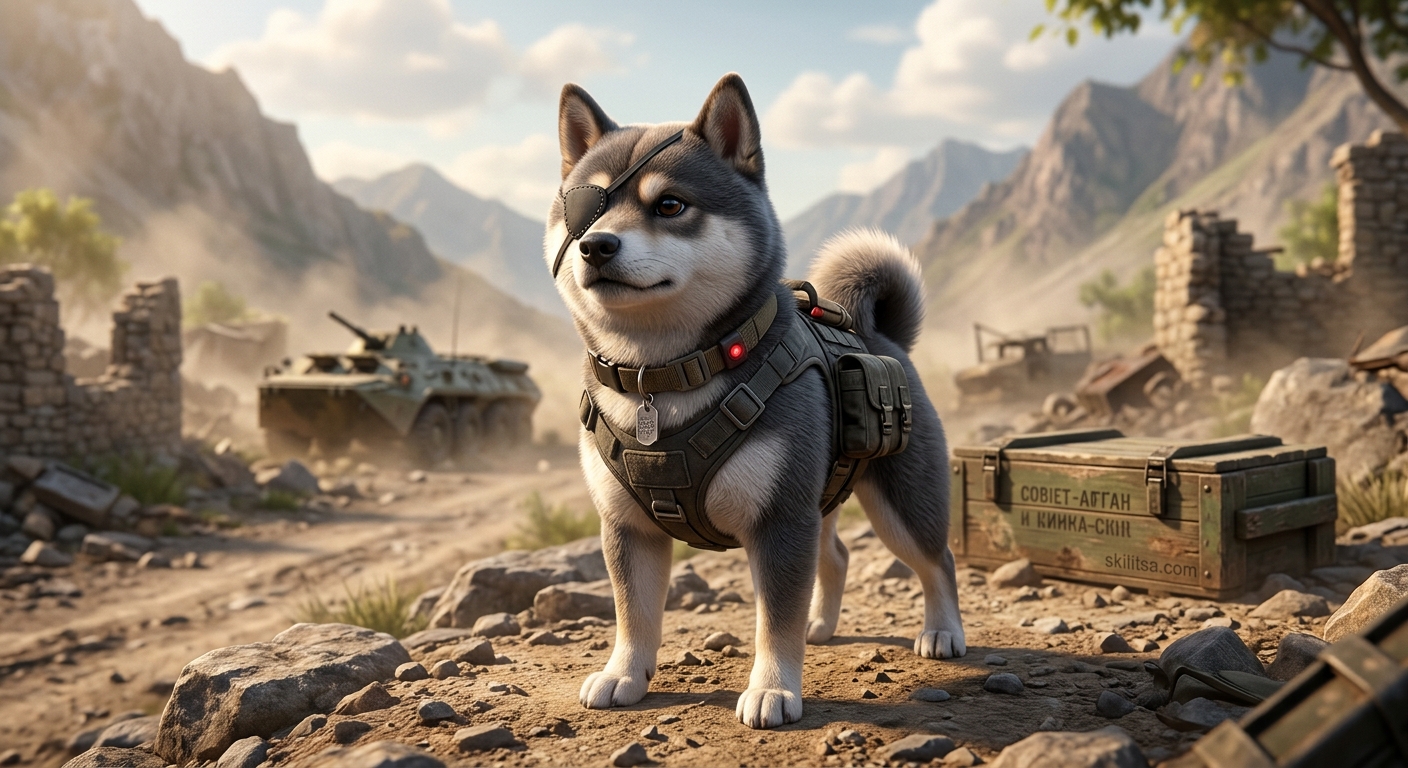 Ντ-Ντογκ: Ο Μονόφθαλμος Σκύλος-Θρύλος του Metal Gear Solid V 2 Ο Ντ-Ντογκ (Σίμπα Ίνου)