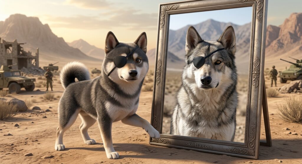 D Dog Hero Mirror V5
