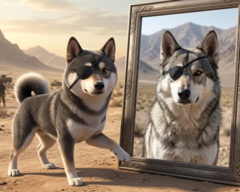 D Dog Hero Mirror V5