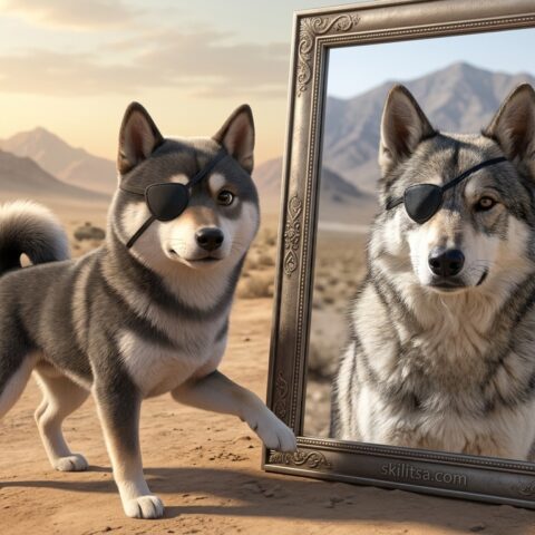 D Dog Hero Mirror V5