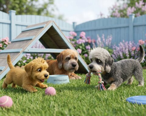Dandie Dinmont Terrier portrait