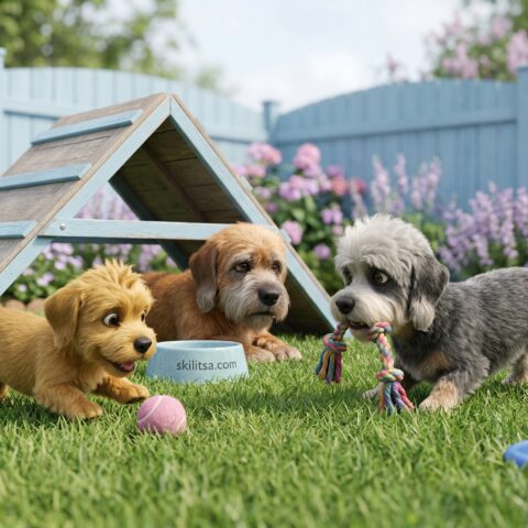 Dandie Dinmont Terrier portrait