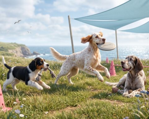 English Setter portrait