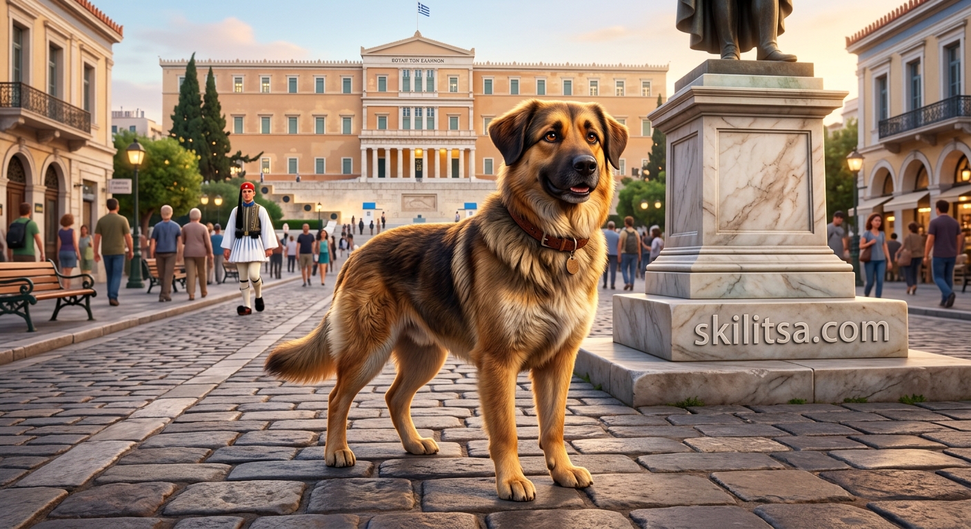 Ο Φάρλι (Ελληνικός Ποιμενικός, Λαμπραντόρ Ριτρίβερ)