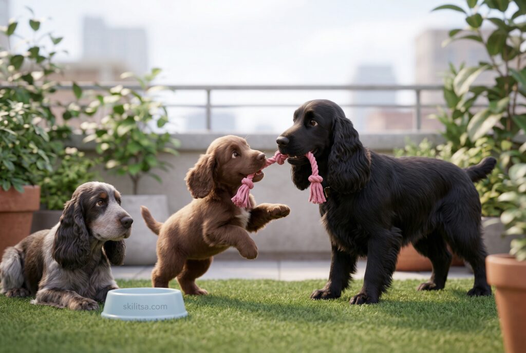 Field Spaniel Portrait