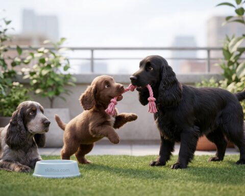 Field Spaniel portrait
