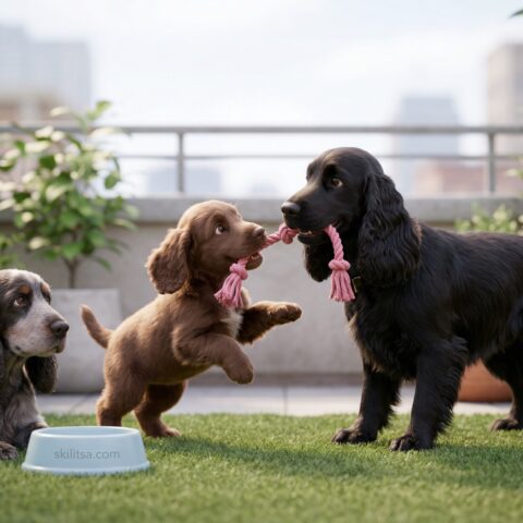 Field Spaniel portrait