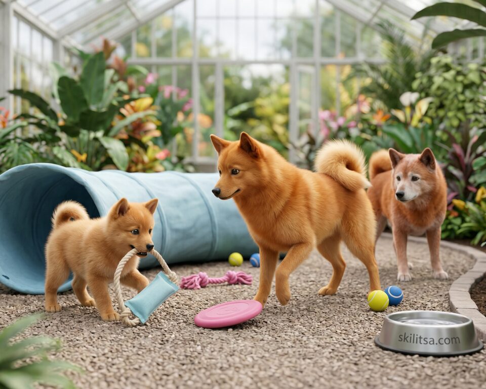 Finnish Spitz portrait