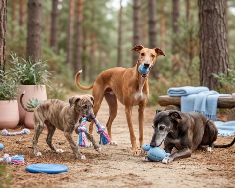 Galgo Espanol portrait