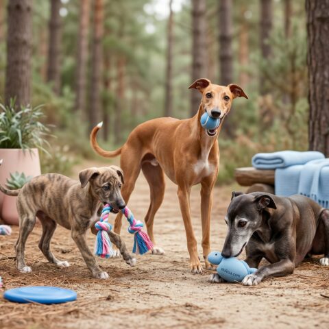 Galgo Espanol portrait