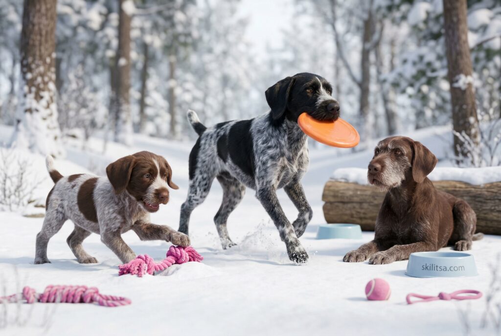 German Wirehaired Pointer Portrait