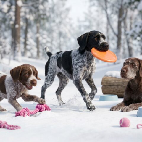 German Wirehaired Pointer portrait
