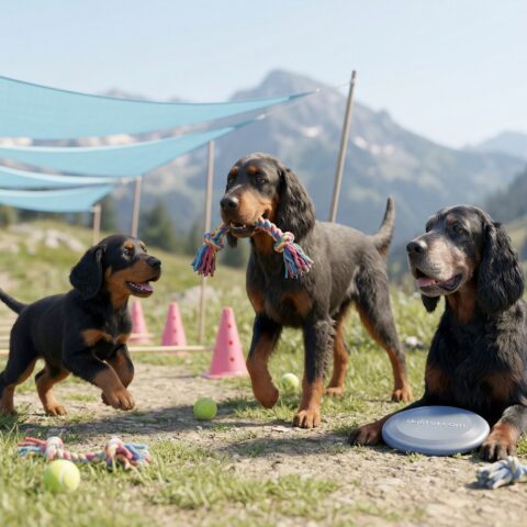 Gordon Setter portrait