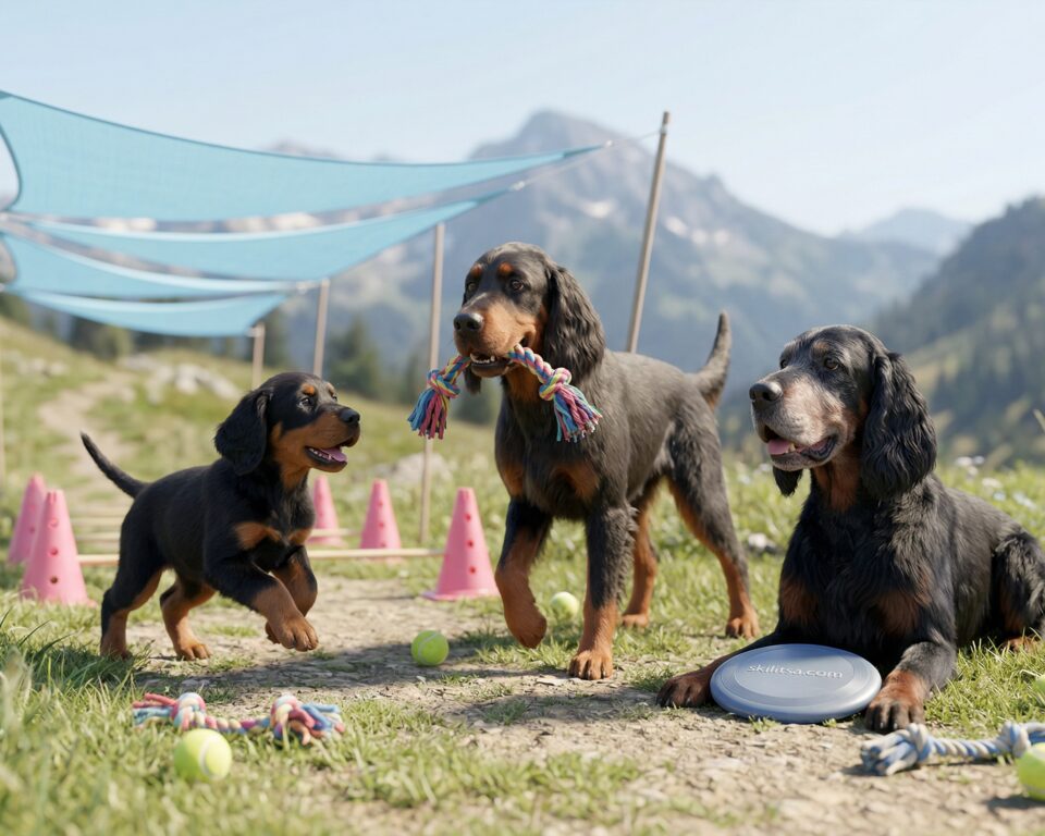 Gordon Setter portrait