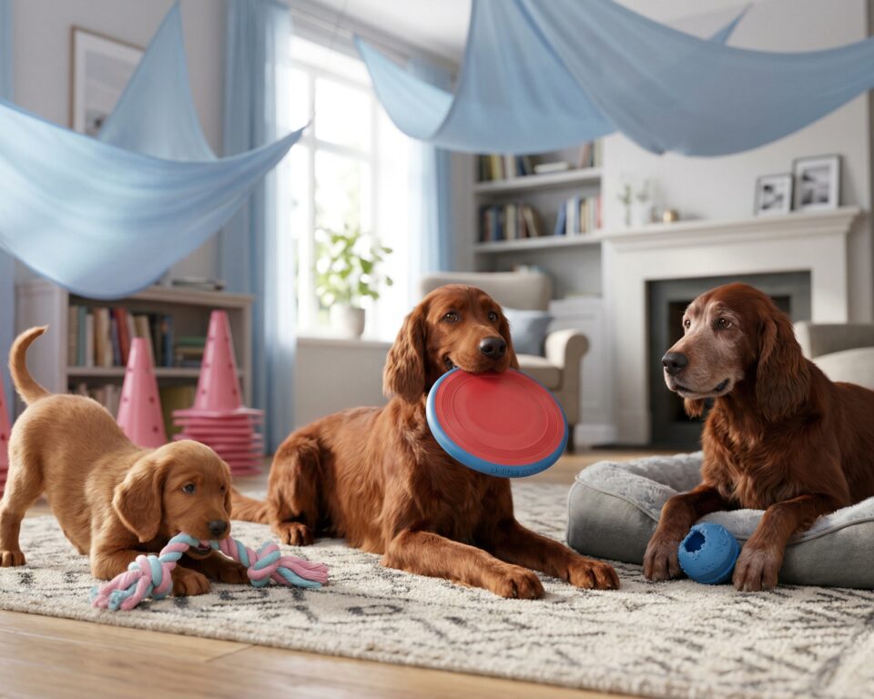 Irish Setter portrait