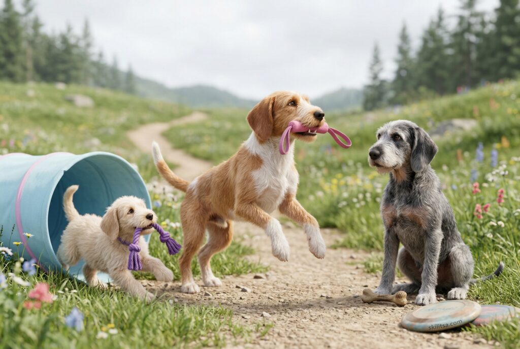 Istrian Wirehaired Hound portrait