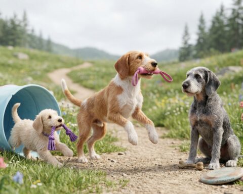 Istrian Wirehaired Hound portrait