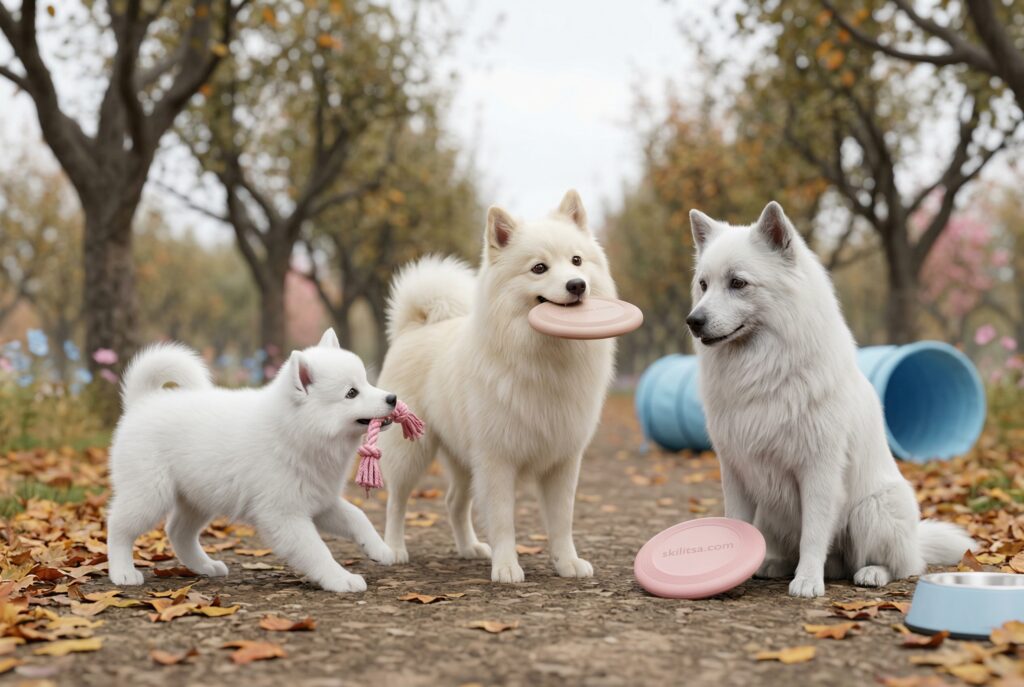 Japanese Spitz portrait