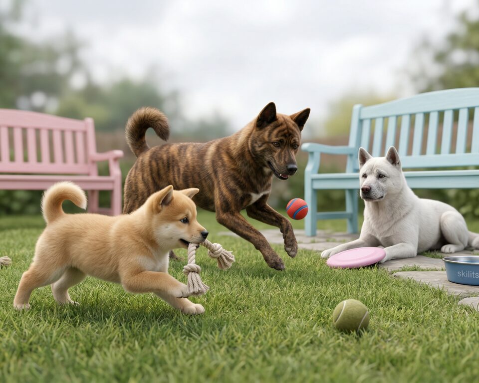 Korean Jindo Dog portrait