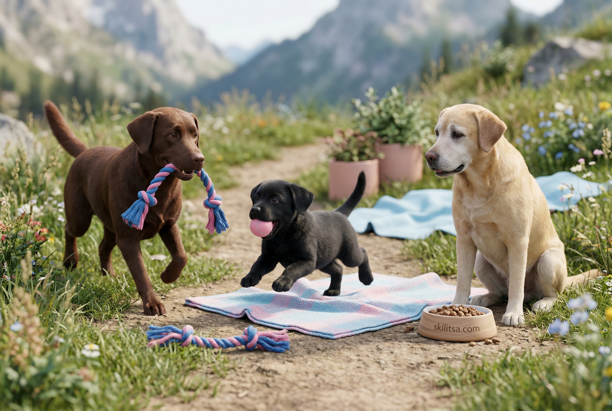 Labrador Retriever Portrait