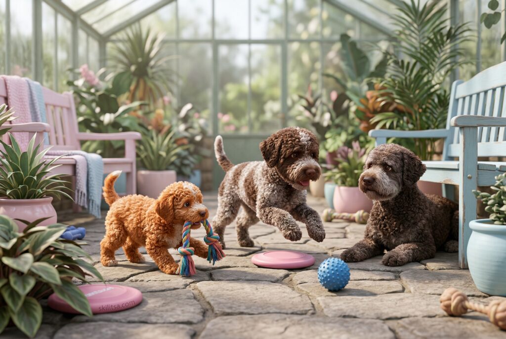 Lagotto Romagnolo portrait