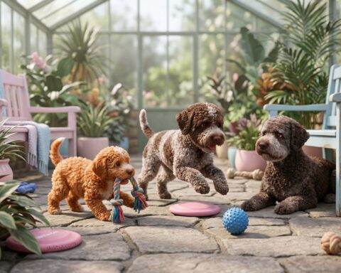 Lagotto Romagnolo portrait