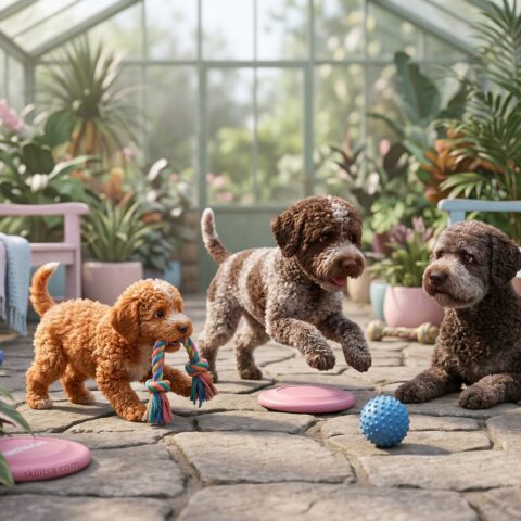 Lagotto Romagnolo portrait