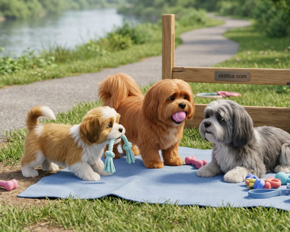 Lhasa Apso portrait
